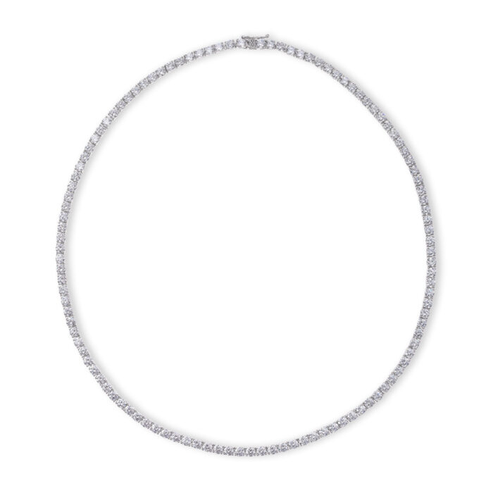 Colier Tennis pietre for man - imagine 1