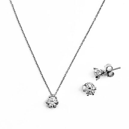 Set Swarovski lant si cercei