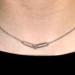 Colier Fashion lant dublu - imagine 2