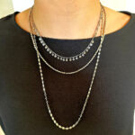 Colier triplu lant - imagine 2