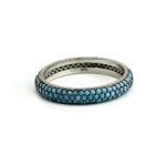 Inel Tennis cu pietre turcoaz