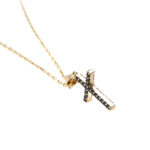 Lant aur 14K Double Sided Cross - imagine 3