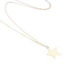Lant aur 14K Thin Star - imagine 3